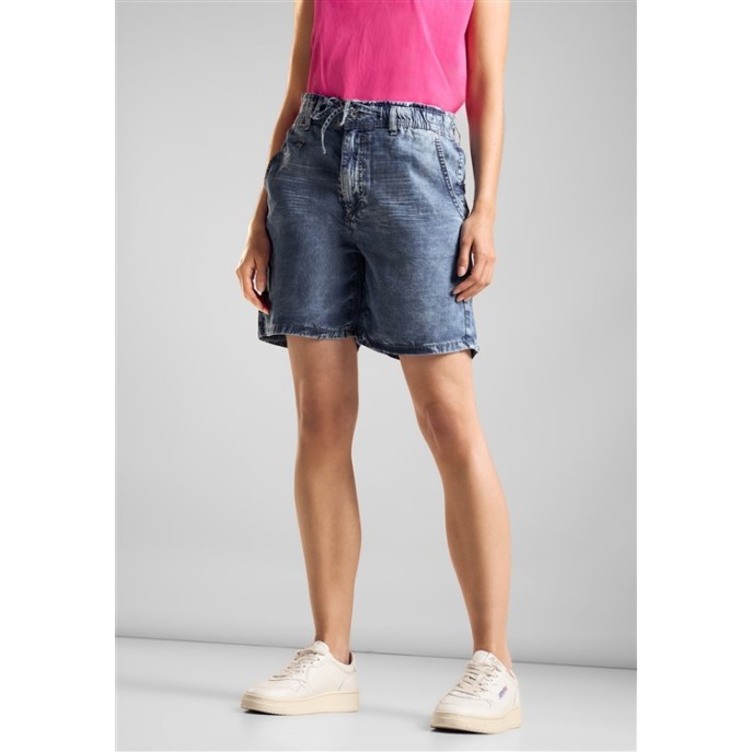 S Korte broek Denim-Bonny - Mid blue used